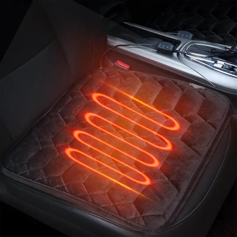 Autumn Winter Warm USB Electric Heating Pad Car Office Chair Heating Pads Household Cushion Home Heated Seat Cushion Pet Mat