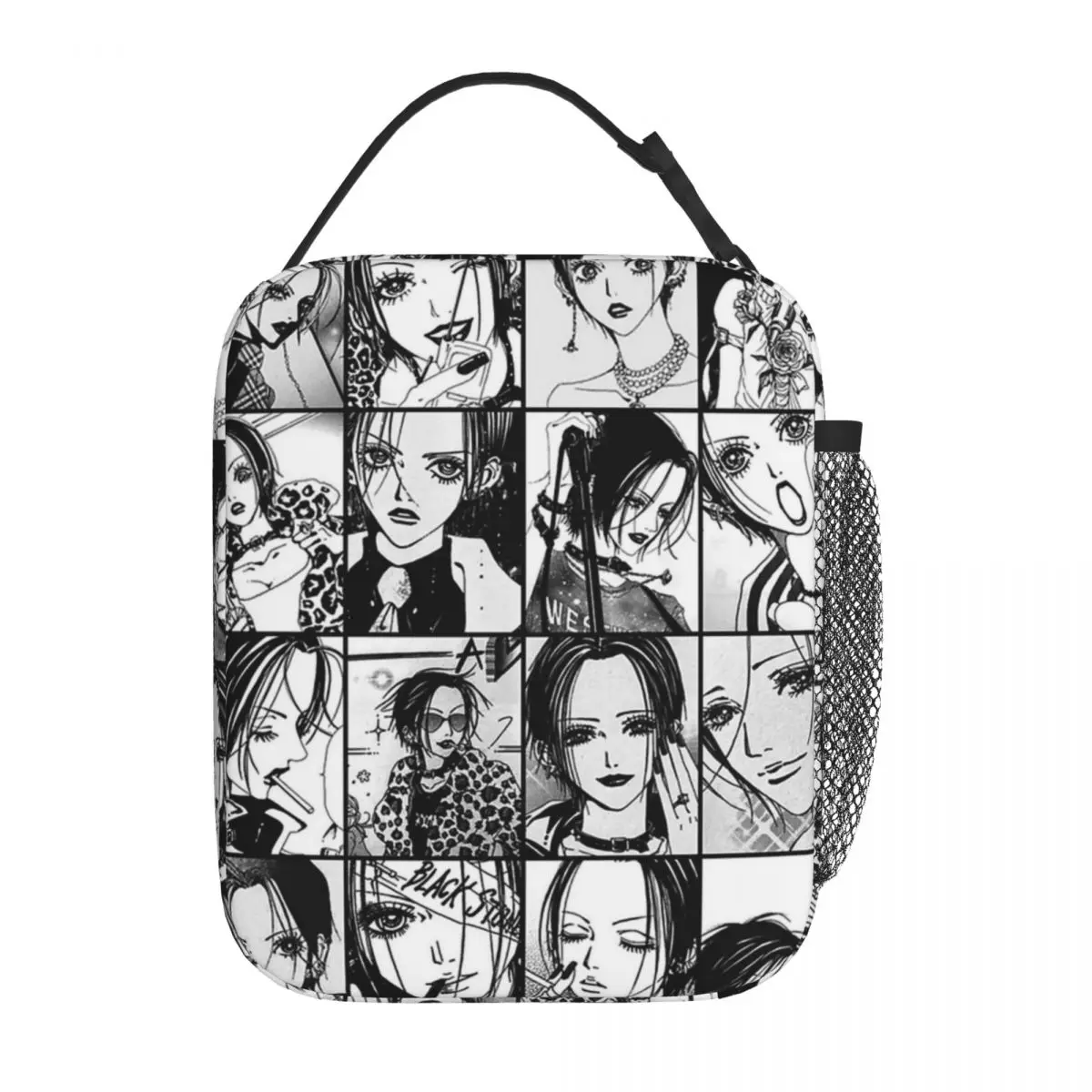 Nana Osaki Manga Panel Collage Insulated Lunch Bags High Capacity Reusable Thermal Bag Tote Lunch Box Office Outdoor Men Women