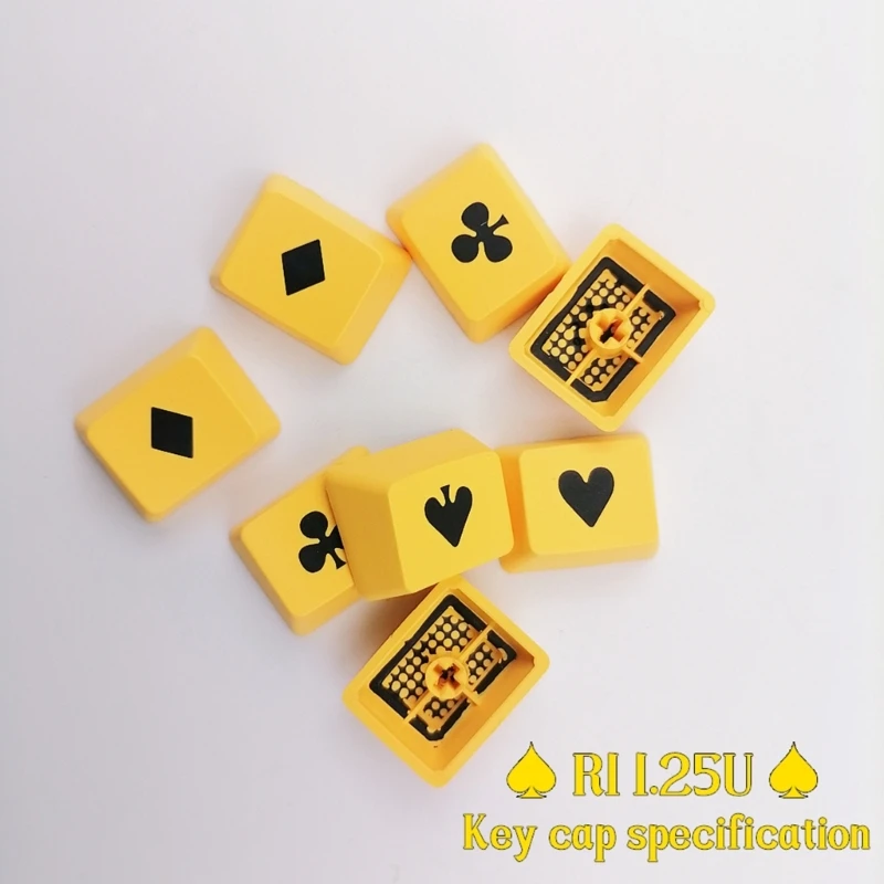 Y1UB 1.25U PBT OEM Keycaps Design Keycap para teclado mecánico 4PCS/SET
