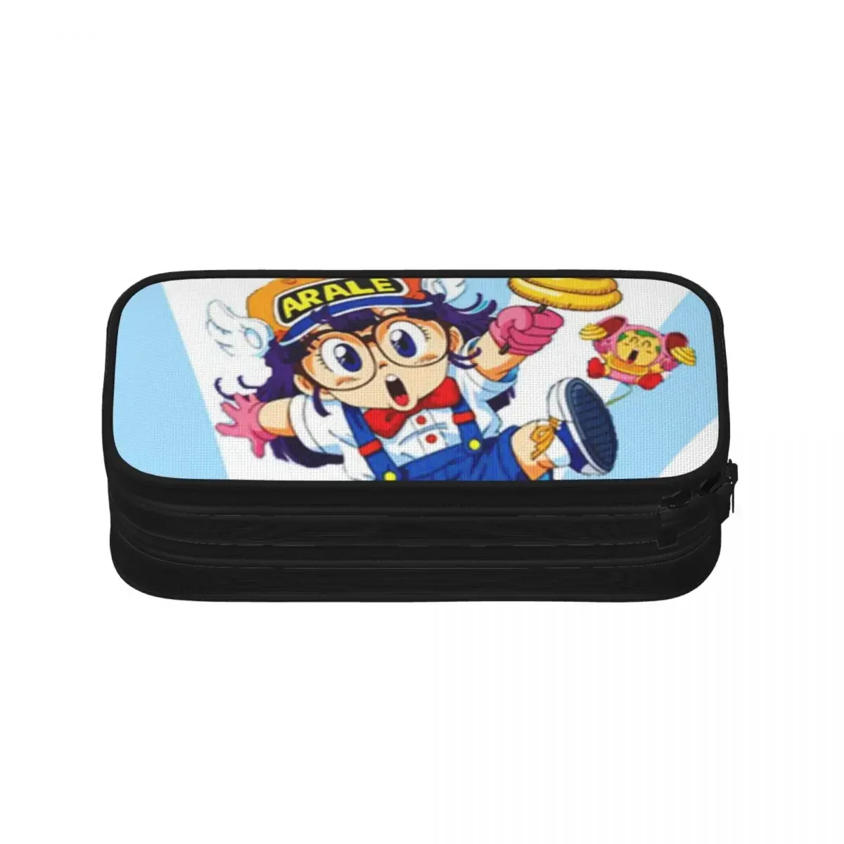 Arale Unchi-kun Pencil Cases Large Capacity Pen Bags Pen Box Pencil Pouch For Boys Girls Students Stationery School Office