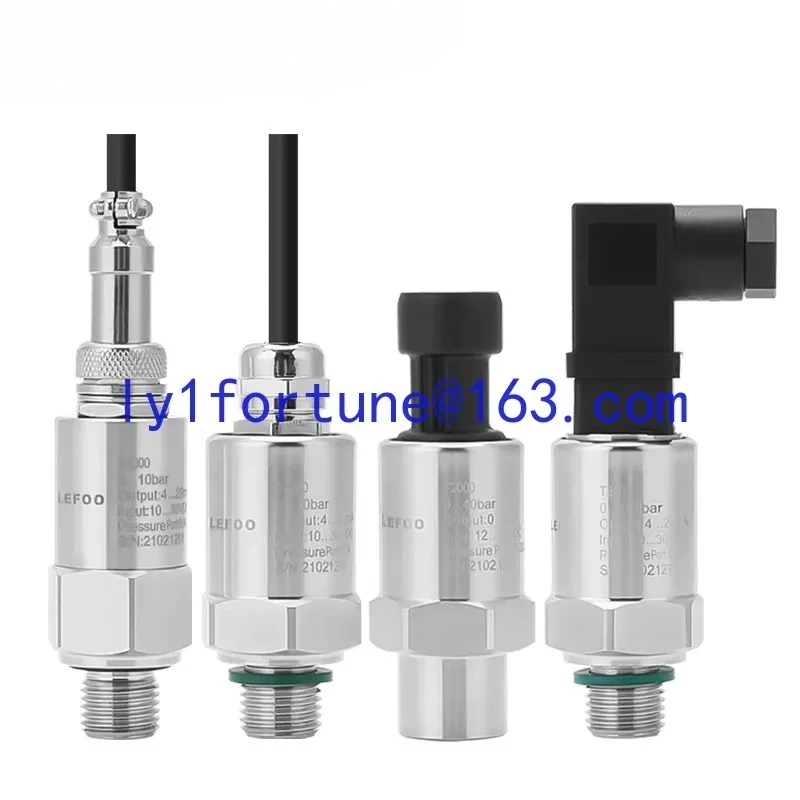 Pressure transmitter 4-20mA hydraulic oil pressure 0-10v vacuum constant  water supply pressure sensor