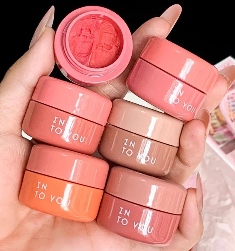INTO YOU عبوة مزدوجة من أحمر الشفاه غير اللامع غير اللامع، ملمع شفاه مرطب يدوم طويلاً، غير يتلاشى، مكياج أحمر شفاه عاري