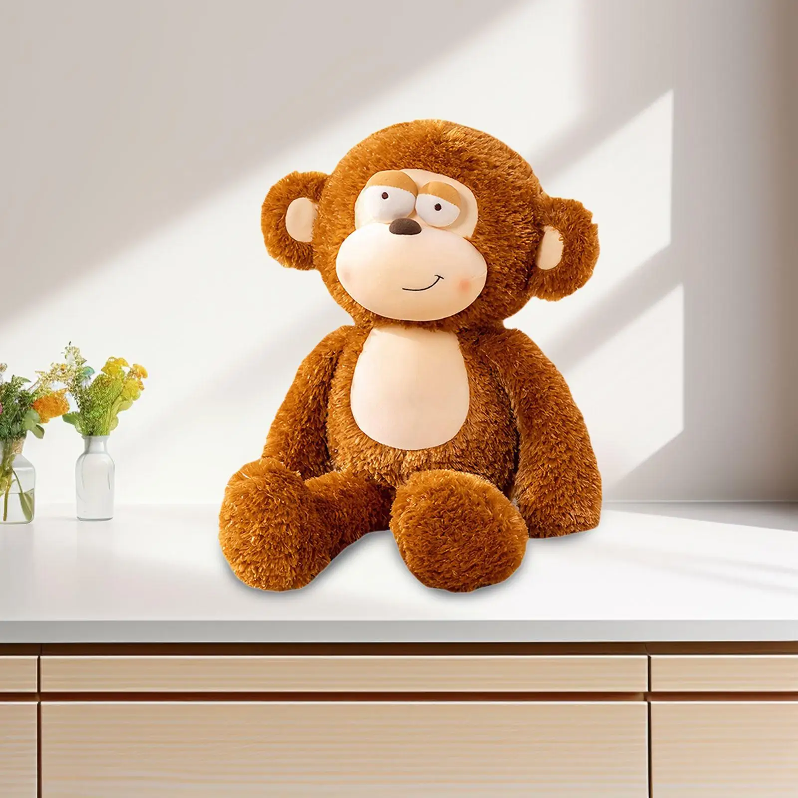 Stuffed Plush Monkey Toy Unique Car Decorative for Teens Boys Girls Children