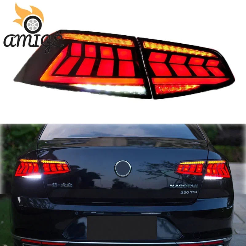 

Car LED Taillight Tail Lights For Volkswagen Passat B8 2017 2018 2019 Fog Lamp Brake Light Reverse Dynamic Turn Signal