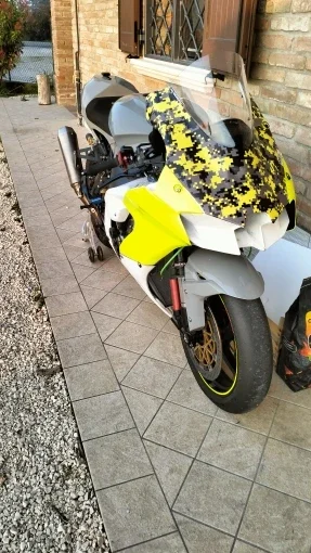 

Premium Camouflage Vinyl Wrap Adhesive Film Car Yellow Sticker Decal Sheet for Auto Motorcycle Laptop