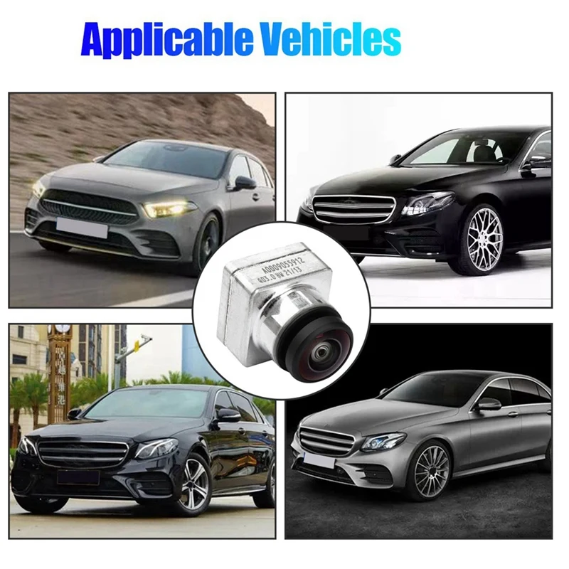 Diario 360 °   Cámara de visión envolvente A 0009055912   Para mercedes-benz W213 W177 C238 W223 cámara frontal dentro de la cámara de la rejilla del radiador