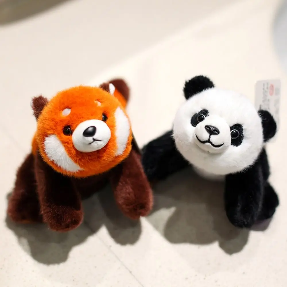 Comforting Sloth Husky Lying Animal Table Ornament Soft Pillow Raccoon Bear Cartoon Pig Panda Stuffed Animal