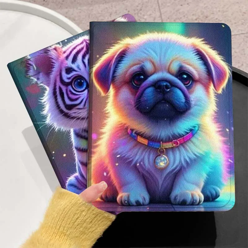 

Мягкий чехол для планшета с рисунком милой собаки и тигра, подарок для Huawei MediaPad T5 T10s M6 M5Lite SE Honor Tab 5 6 7 V7 V8 X8a X9a Pro