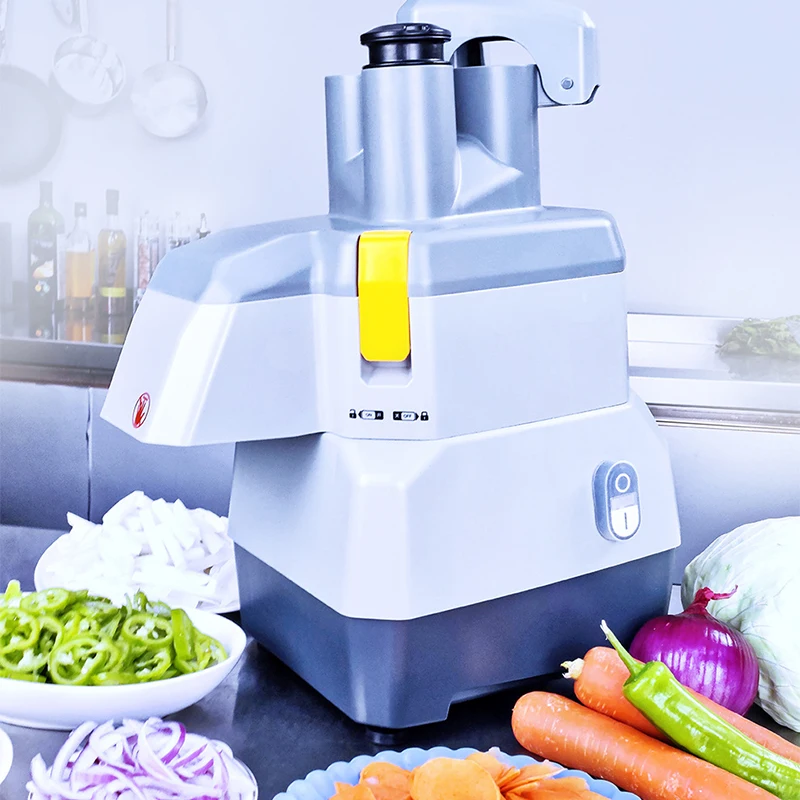 Коммерческая машина для резки овощей 150-200 кг/ч Многофункциональная машина для измельчения и нарезки овощей Автоматическая машина