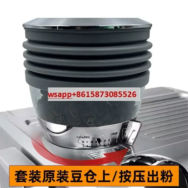 Adapted to ms2 semi-automatic coffee machine grinding funnel grinder cleaning air blowing without cover