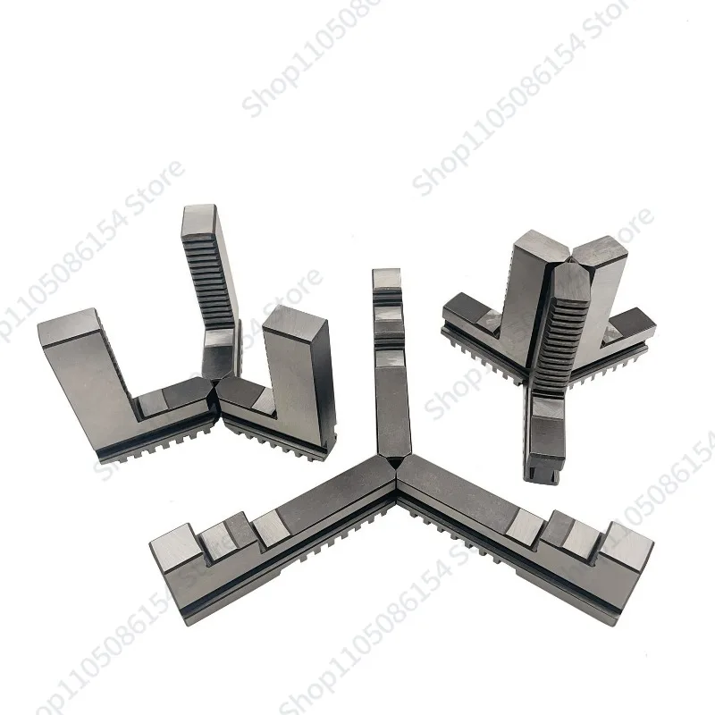 CNC Lathe Chuck 3 Jaw Extension Jaws for 160 200 250 320 400 500mm High Grip