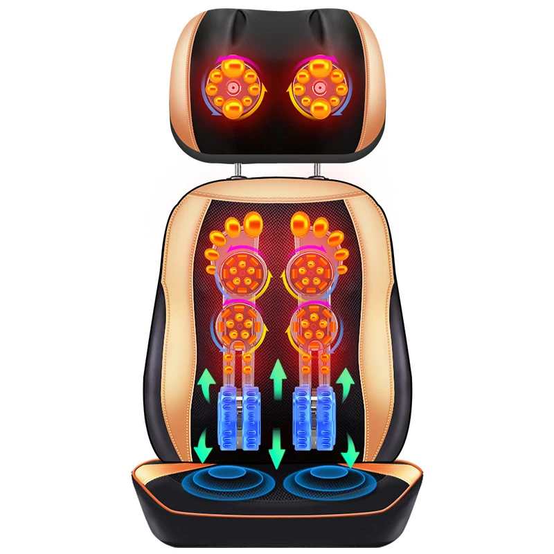 

Car Home Electric Back Pain Relief Body Personal Smart Shiatsu Back Seat Massage Cushion