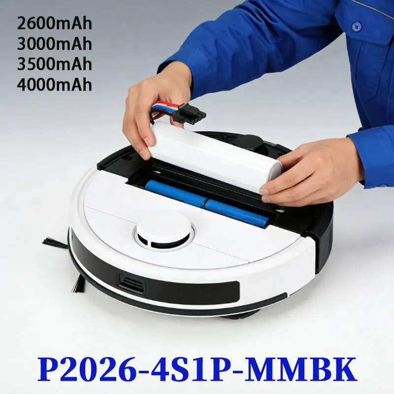 

4S1P Vacuum Mop 2C XMSTJQR2C/ Mi JiaTrover Robot LDS Vacuum Mop Finder RLS3 Vacuum Cleaner Battery P2026-4S1P-MMBK