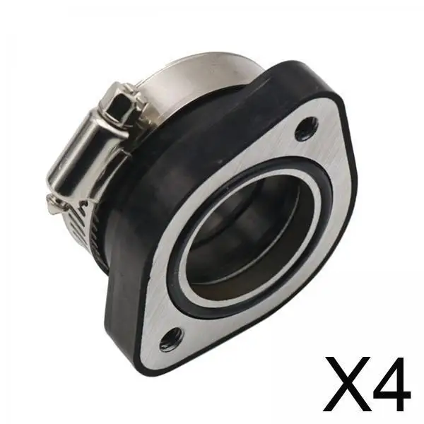

Rubber Motorcycle Carburetor Adapter Black Intake Pipe Converter Manifold 48mm for VM24 VM26 PE28 PWK30 TM28 Pitbike Dirt Bikes