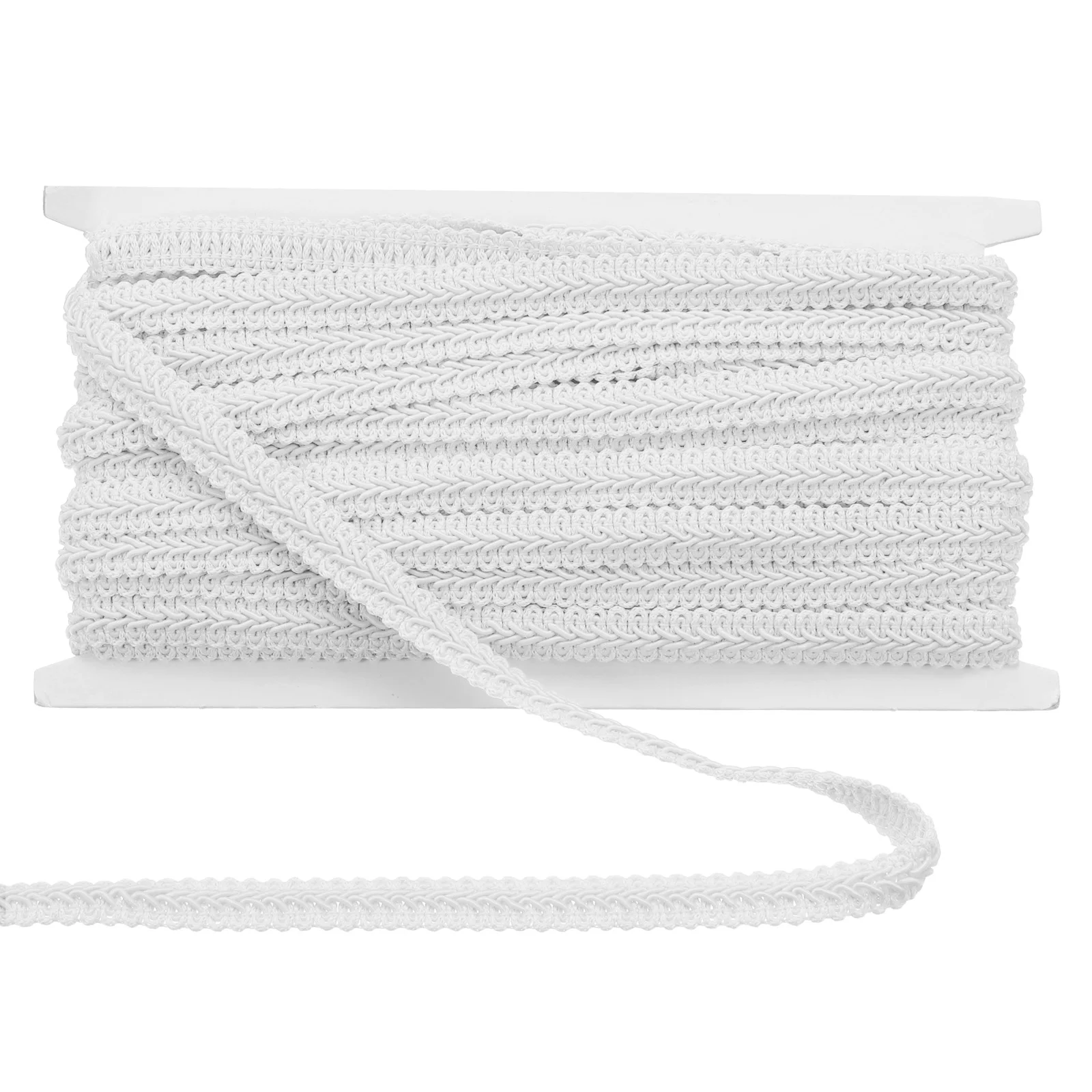 2 piezas de adorno trenzado de encaje trenzado, cinta para escote, Material decorativo para prendas, costura para manualidades DIY, 13 yardas x 1/2 "(12mm)
