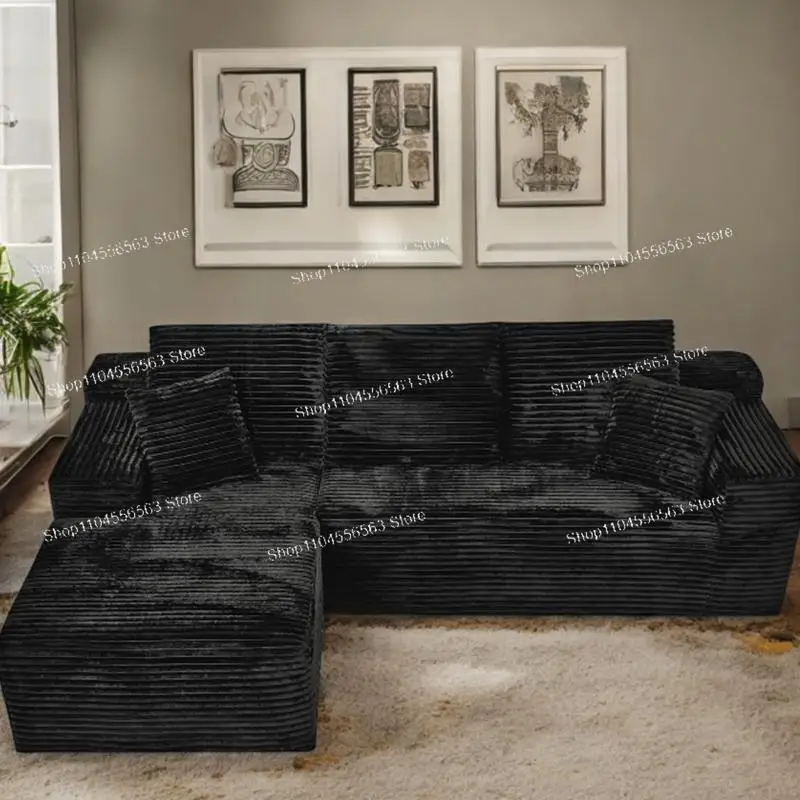 

Модуль вакуумного компрессионного дивана, полная губка, высокая плотность, 50D, губка для отскока, вельветовый диван-кровать для небольшой квартиры