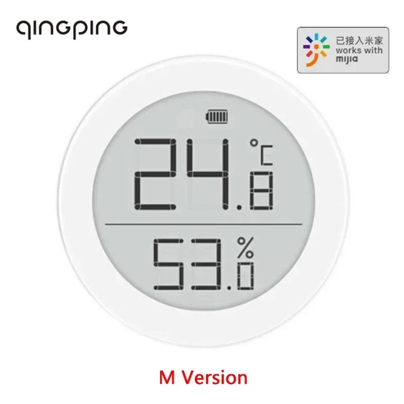 Cleargrass Qingping Bluetooth Thermometer Hygrometer Temperature Humidity Sensor for Mi Home APP Qingping APP Home Switch