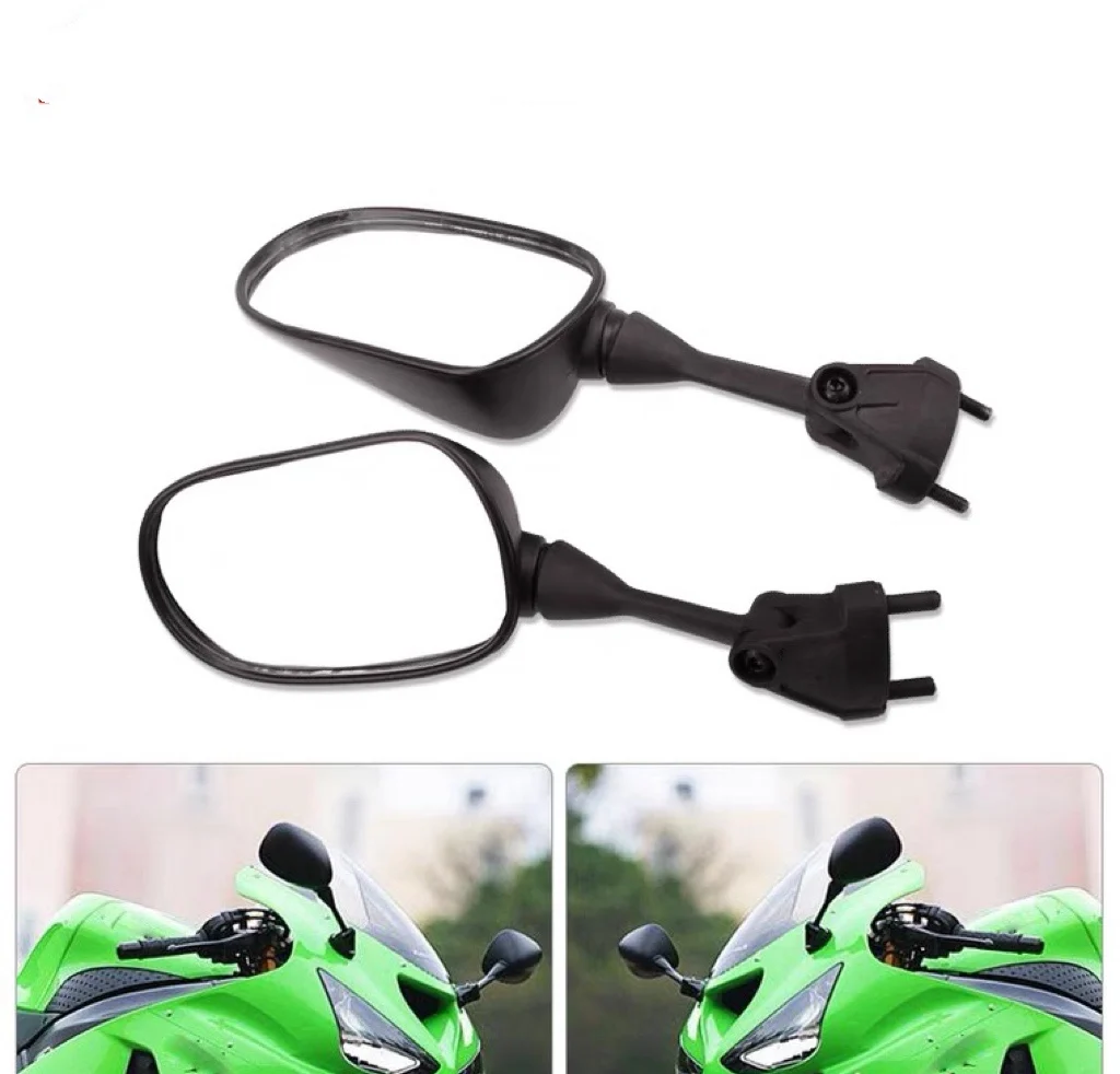 Motorcycle Rear View Side Mirrors For Kawasaki NINJA ZX10R 2004 2005 2006 2007 2008 2009 2010 ZX6R ZX-6R 2005 2006 2007 2008