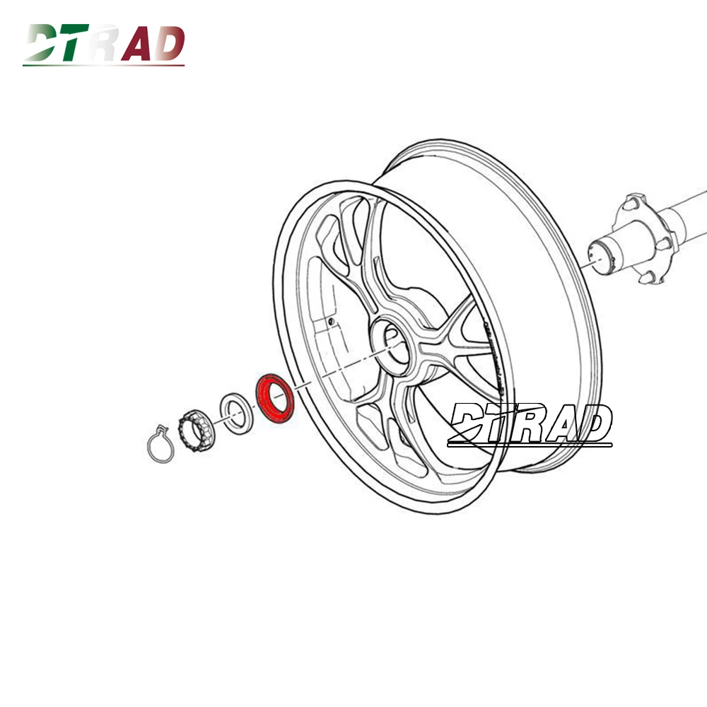 Motorcycle Rear Wheel Nut Decorative Screws For DUCATI Panigale V4 V2 1199 1299 Accessories Replacement Modified Parts Aluminum