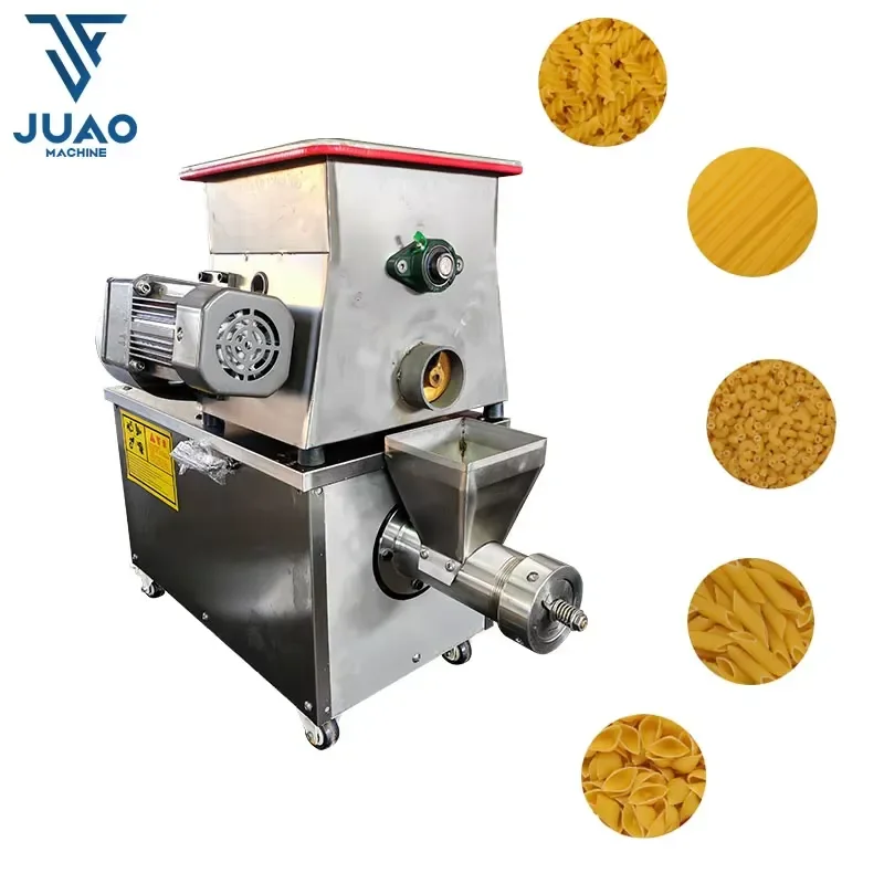 High Efficiency Automatic Noodle Macaroni Spaghetti Maker Machine Pasta Extruder Making Machine for 80kg/h
