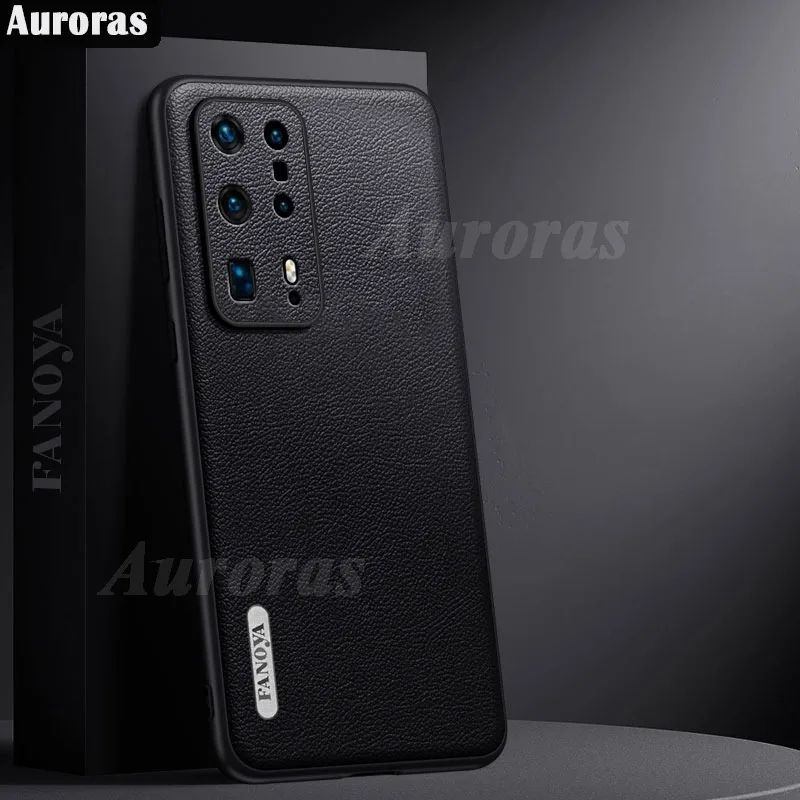 Luxury PU Leather Case For Huawei P40 Pro p 40 huawei Cover Silicone Protection Phone Case For Huawei P40 Pro plus p40pro+