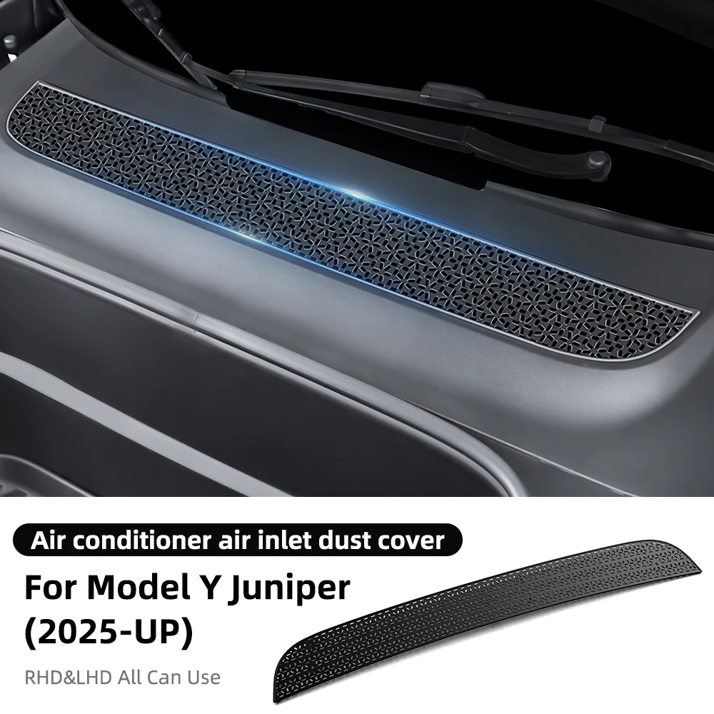 

Защитный чехол на впуске воздуха для Tesla Model Y Juniper 2025-UP 2024-2021, защита от насекомых, передний кондиционер, пылезащитный чехол