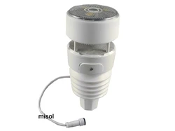 Misol Modbus RTU Ultrasonic Anemometer with Light & UV, Thermo hygrometer Sensors WN90LP