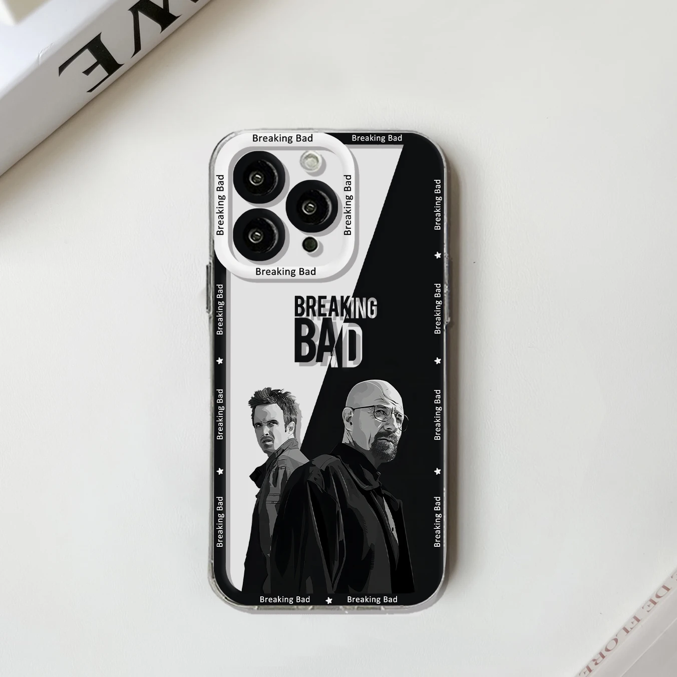 TV Drama Breaking Bad Phone Case For iPhone 15 14 13 12 11 Mini Pro Max X XR XSMax 6S 6 7 8 Plus SE20 Transparent Cover