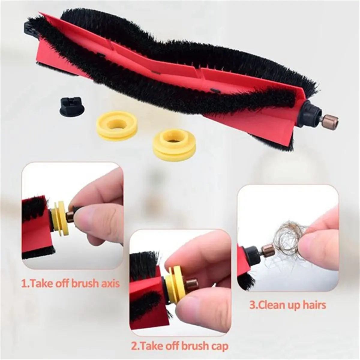 

15 шт. для S5 MAX, S50 MAX, S55 MAX, S6 MAXV: основная и боковые щетки, насадки для влажной уборки, фильтры