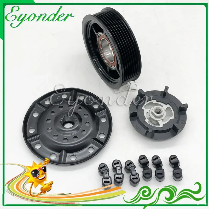 AC A/C Air Conditoning Compressor Magnetic Electromagnetic Clutch PV7 for TOYOTA AURIS ALTIS VERSO 2.0 8831042260 4472601250