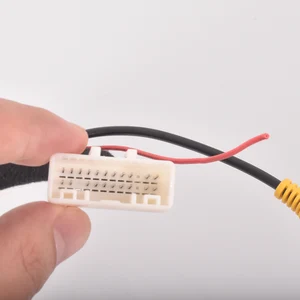 Autonavigationssystem Umkehrende Rückansicht Kamera -Adapter -Kabelbaumkabel für Renault Stopway Vivaro Dacia Sandero Dokker 24Pin 12 Hauptverkäufe Sandero Hecklaterne - №7