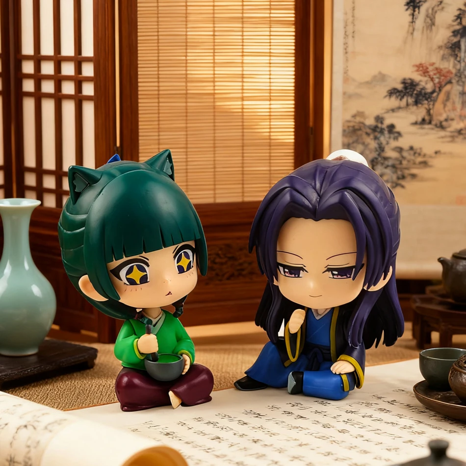 Kusuriya no Hitorigoto Maomao أنيمي فتاة الشكل يوميات الصيدلية جينشي عمل الشكل جمع نموذج دمية لعبة هدية #3