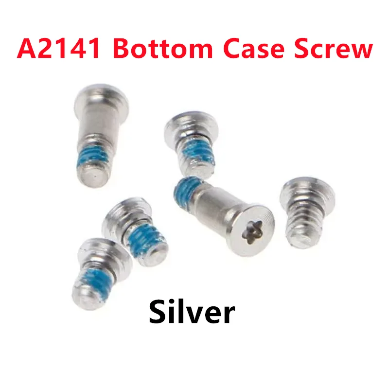 Laptop Bottom Case Screw Silver A2141 Screws Set For MacBook Pro 16