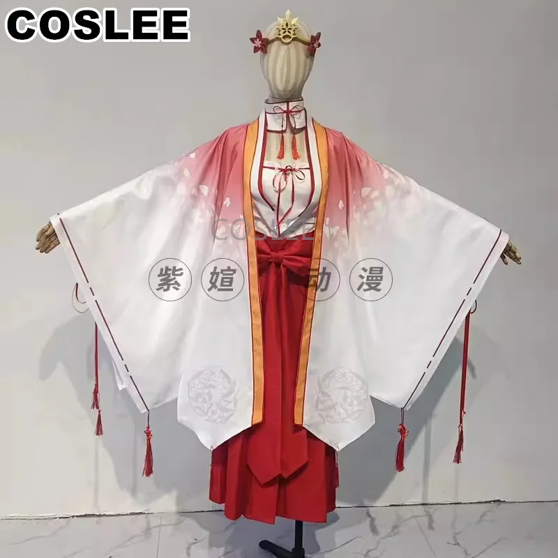 COSLEE Game Tomotake Yoshino Cosplay Costume Kimono Dress Uniforms Halloween Party Outfit Unisex Customized New