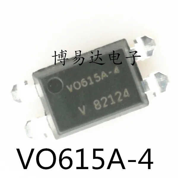 VO615A-4-aislador de optoacoplador, V0615A-4, SMD, SOP4, VO615A, Original, nuevo