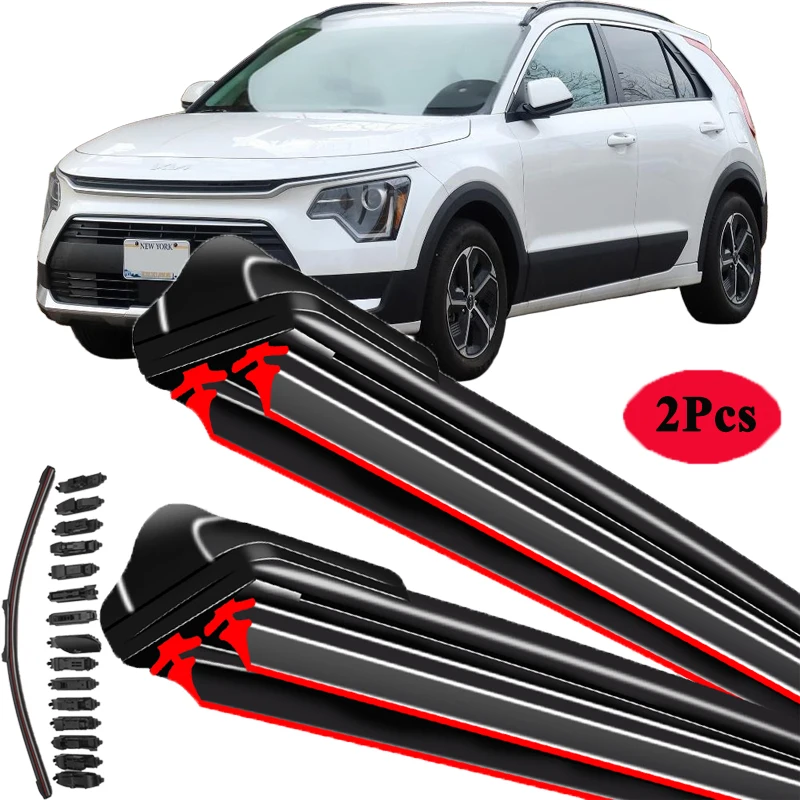 

For KIA NIRO 1 2 DE SG2 2016-2024 Car Windshield Wiper Blade Front Windscreen Brushes Washer Accessories Cleaning Replacement