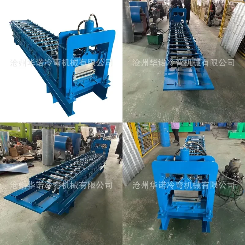 Deposit-Ceiling gusset equipment integrated ceiling machine tile press color steel equipment jiaochi color steel tile factory
