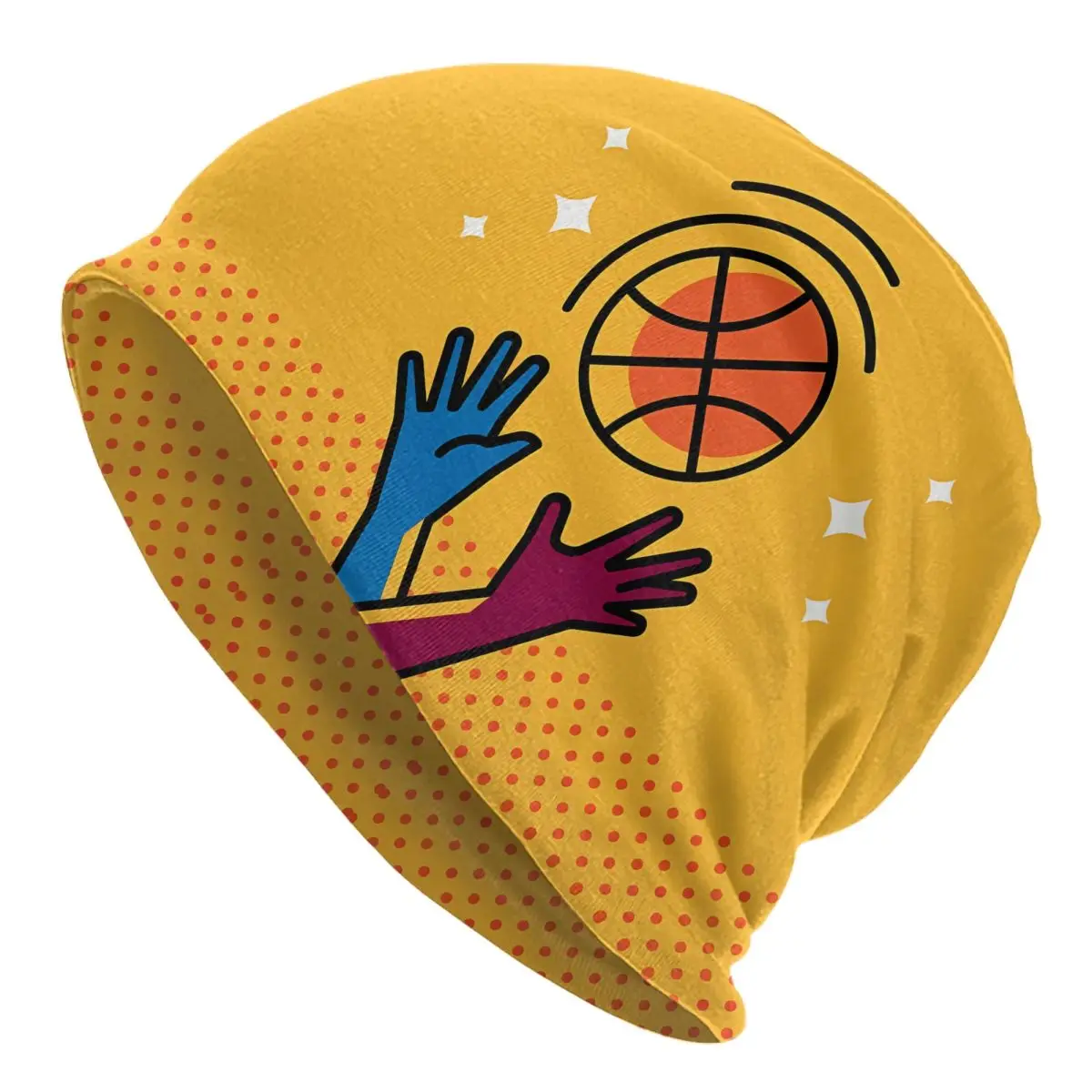 Basketball Beanies Caps Hat Fashion Bonnet Hats Men