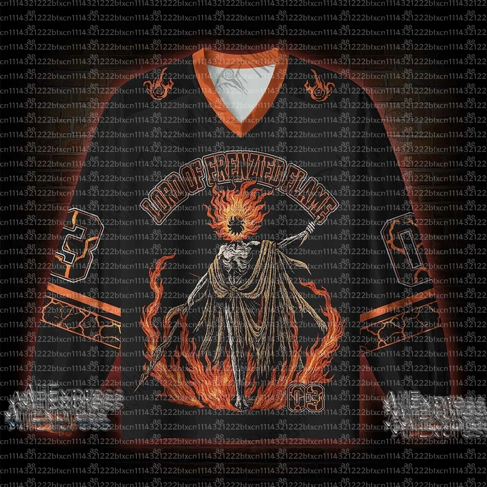 2026 New Movie Sports Fashion Adult Children Long Sleeve V-neck Street View Clothing Gothic Horror Fan Gift