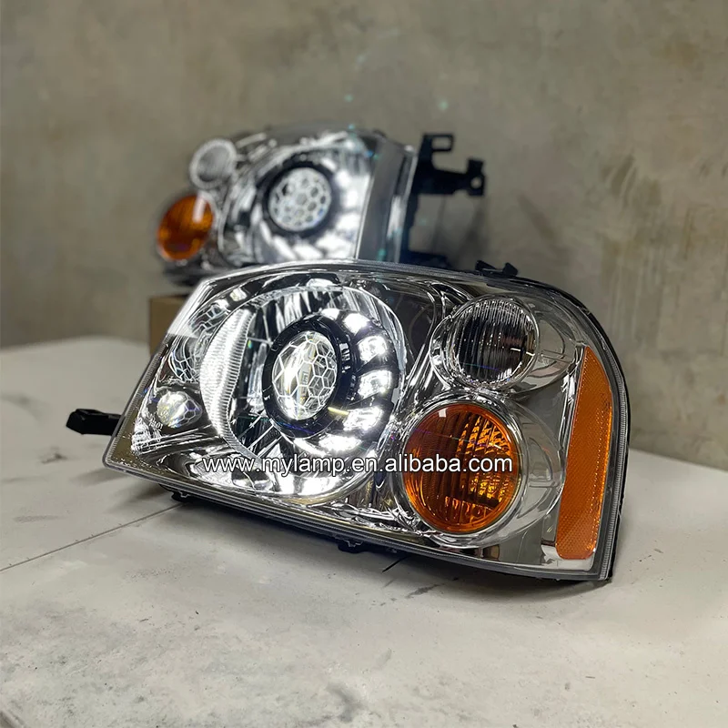 For NISSAN NAVARA D22 LED Projector/Custom Headlight (Pair)