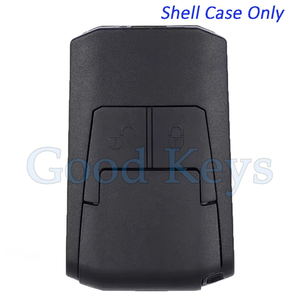 KEYECU Remote Key Shell Case Fob HU64 for Mercedes Benz Actros Antos Truck Ignition Housing Accessory 2 Buttons