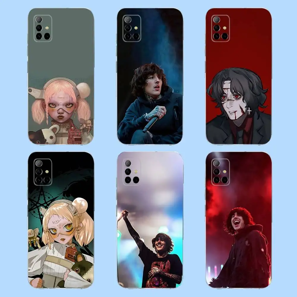 

O-Oliver Sykes BMTH Phone Case For Samsung S 23,22,10,9,8 A 71,52,51,30,21S,12 PIus,E,Lite Note20 Ultra Clear Soft