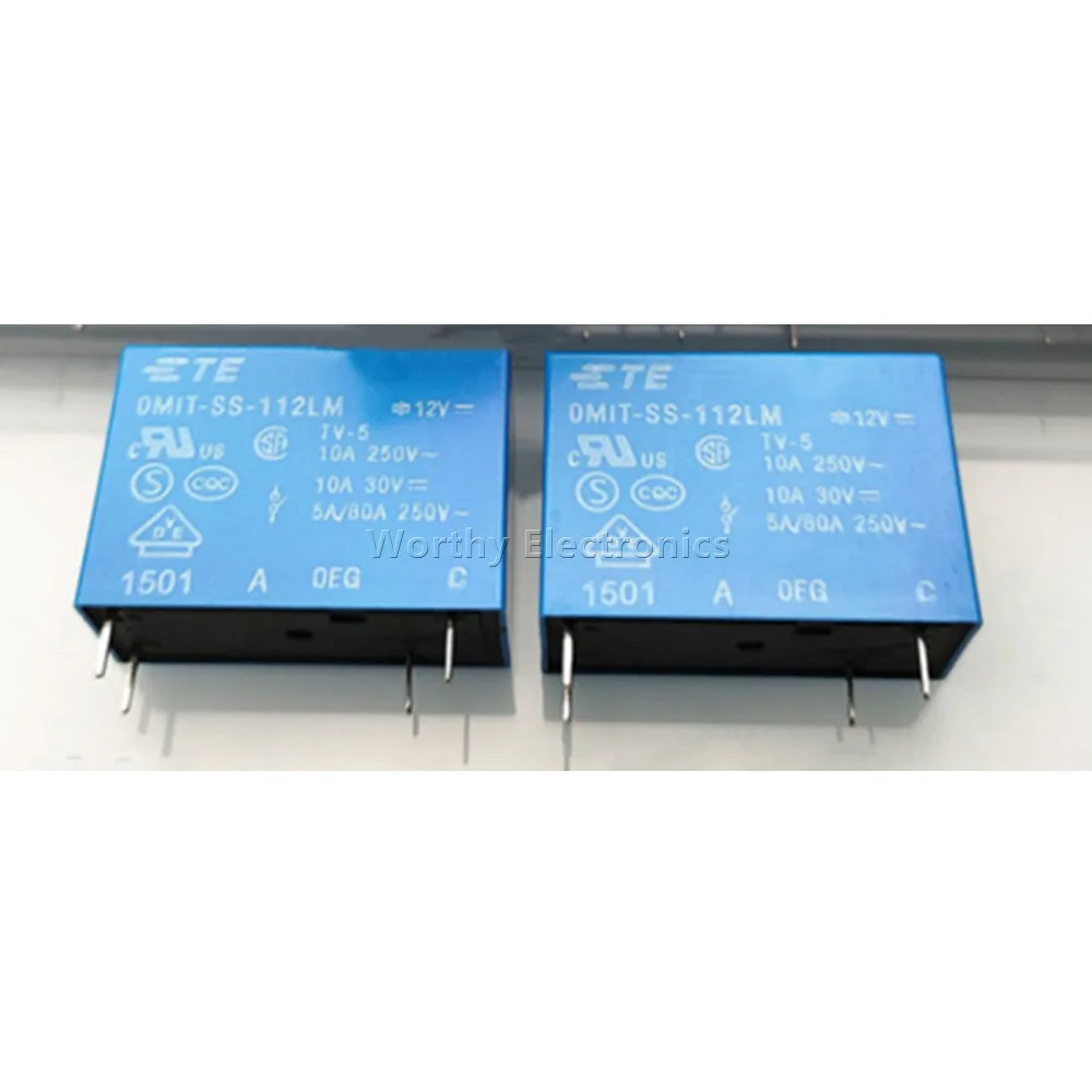 

Free Shipping 10PCS/LOT OMIT-SS-112LM 12V 10A 4PIN 12VDC -SH