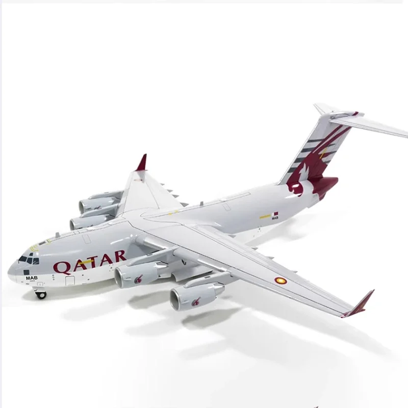 1:200 Scale C-17 QATAR C17 HG7075 Plastic Replica Simulation Transport Aircraft Plane Alloy Model Toy For Collectio