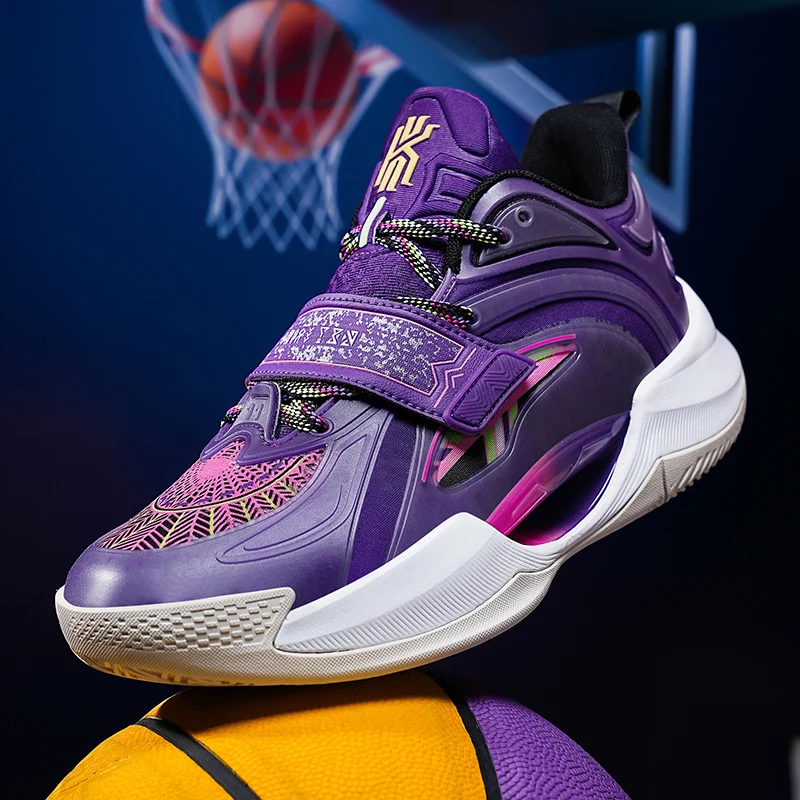 

Молодежные баскетбольные кроссовки для мужчин и женщин, нескользящие, износостойкие, легкие, студенческие спортивные туфли на мягкой подошве, большие размеры
