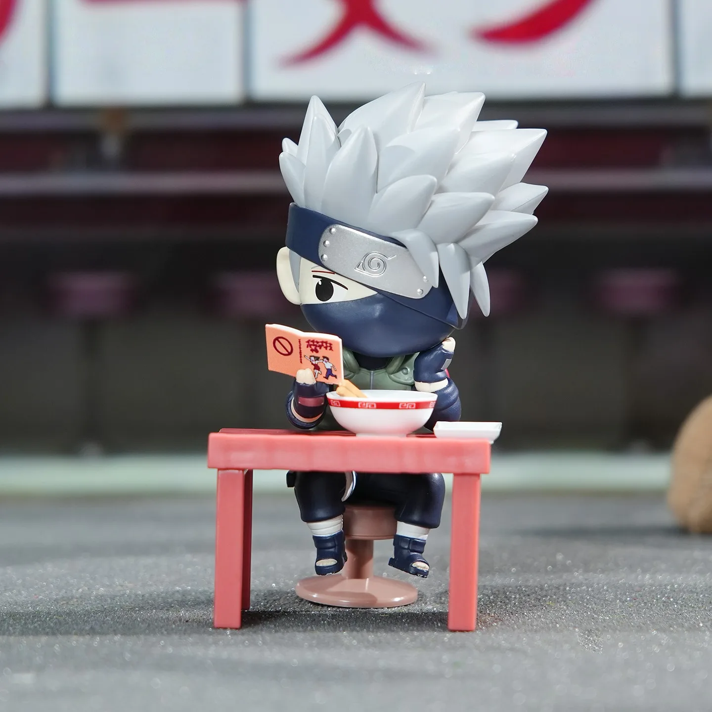 Bandainamco Naruto Shippuden Lamian Noodles Series Blind Box 10cm Cute Action Figure Model Toy Gift Collection Blind Box Toy