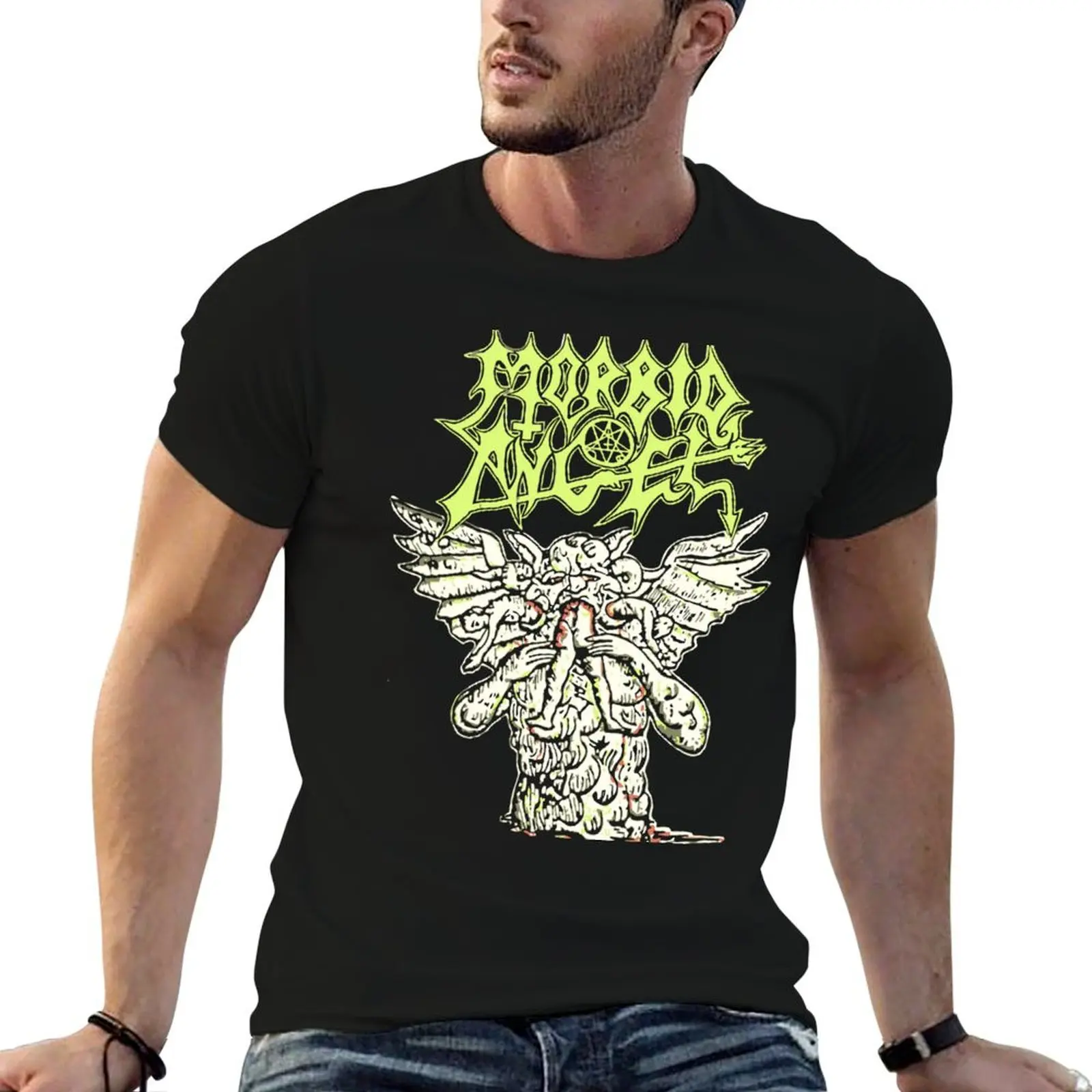 T-shirt graphique Rapture pour homme, t-shirt de luxe pour homme