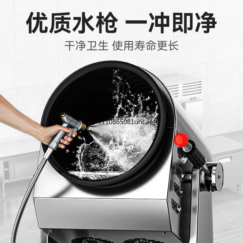Commercial Tabletop Automatic Cooking Machine Smart Roller Cooking Robot For Fast Food Fried Rice Noodles
