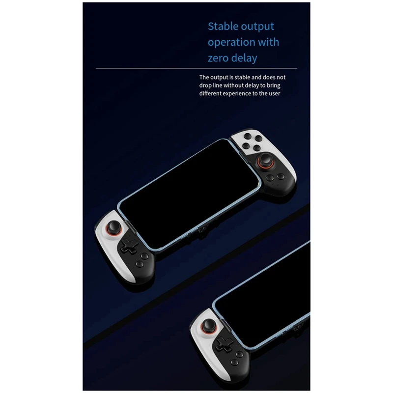Pengontrol Gamepad teleskopik, pegangan pendingin Game Radiator semikonduktor untuk IOS/Switch/Joystick konsol Game Android