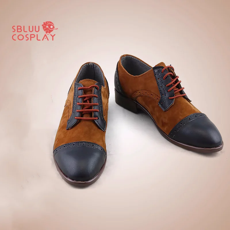 

SBluuCosplay Movie Clown Joker Cosplay Shoes Brown Joaquin Phoenix Joker Arthur Fleck Boots Clown Pudding Halloween Party
